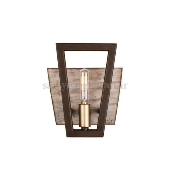 دیوارکوب(چراغ دیواری) مدرن تک شعله، با طراحی لوکس و کاربردی  D151