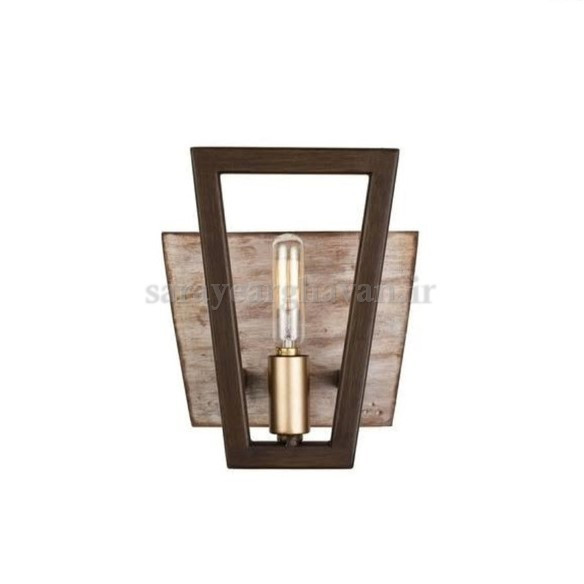 دیوارکوب(چراغ دیواری) مدرن تک شعله، با طراحی لوکس و کاربردی D151