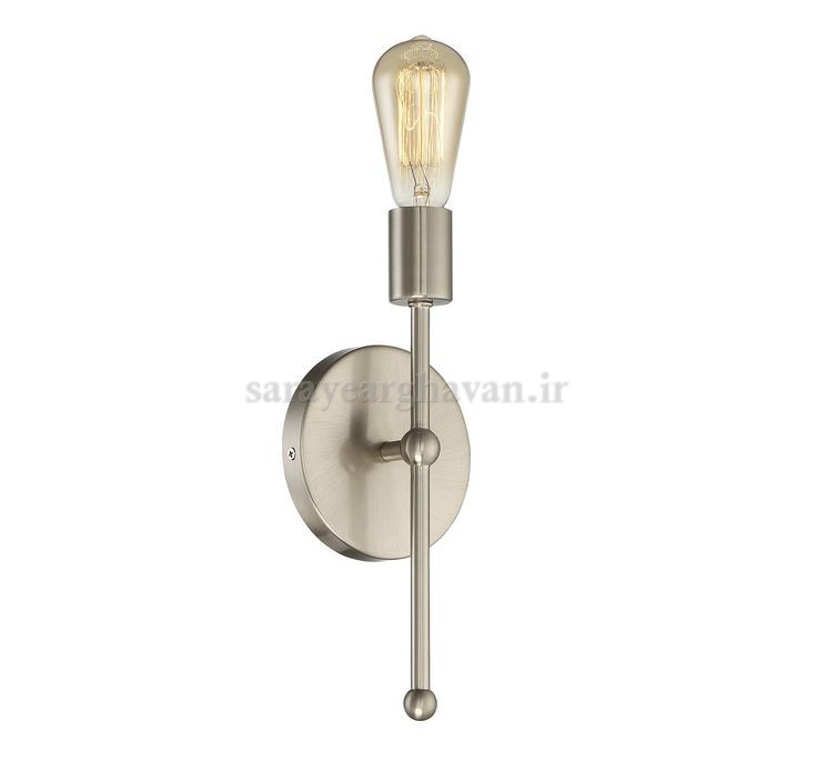 دیوارکوب(چراغ دیواری) مدرن فلزی تک شعله ، با طراحی لوکس و کاربردی   D142
