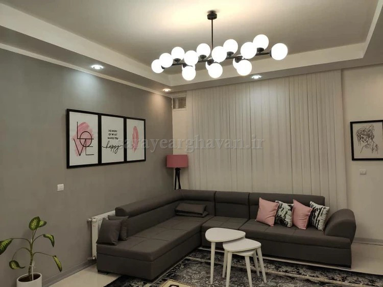 لوستر کانتری مدرن 16 شعله (با ارسال حباب) K112