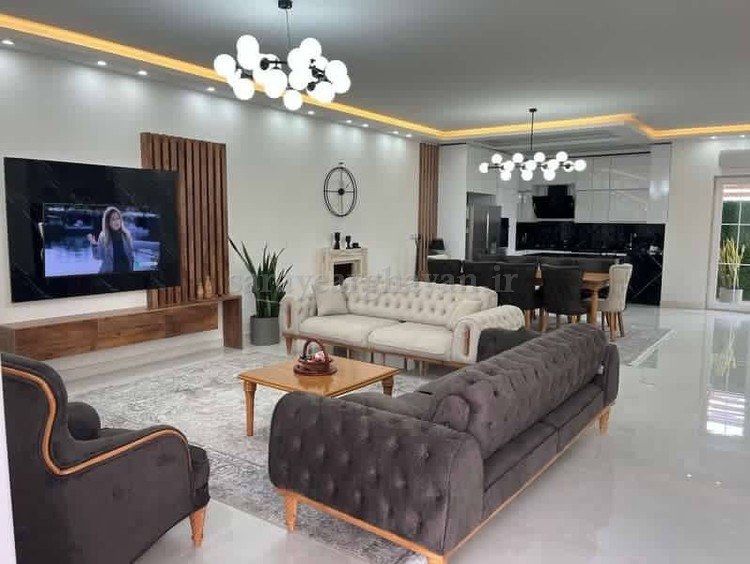 لوستر کانتری مدرن 16 شعله (با ارسال حباب) K112