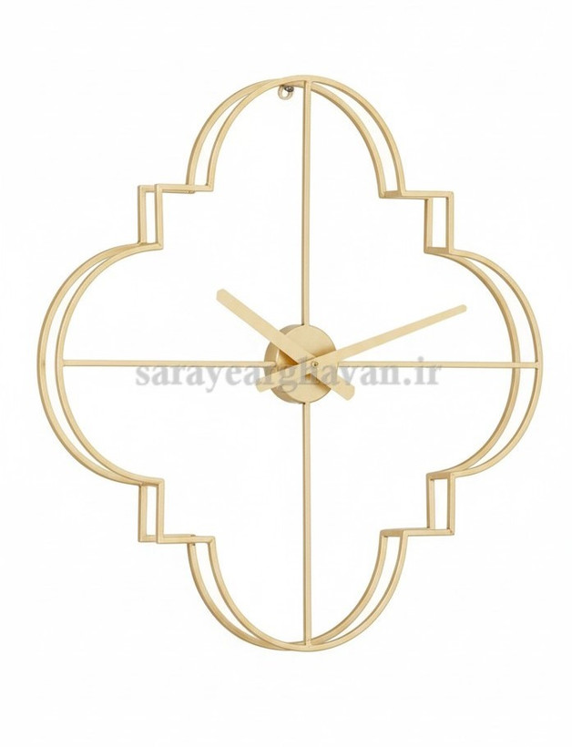 ساعت دیواری فلزی مدرن کد H102