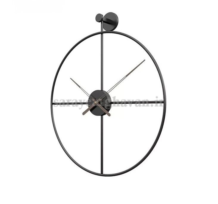 ساعت دیواری فلزی مدرن، کد H105