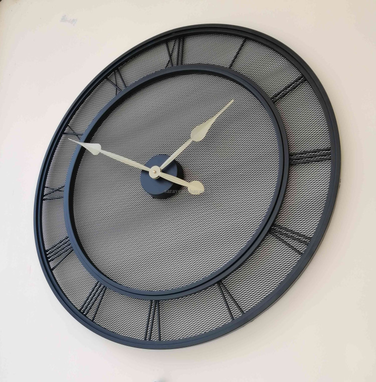 ساعت دیواری فلزی مدرن، کد H116