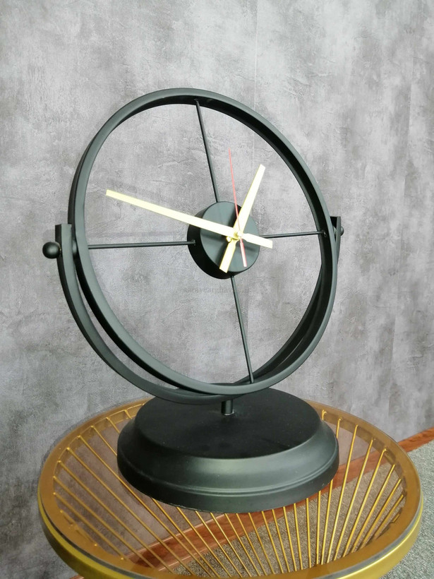 ساعت رومیزی مدرن فلزی، کد H137