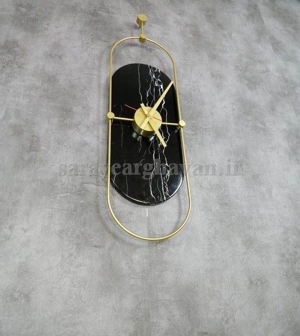 ساعت دیواری مدرن فلزی، کد H138