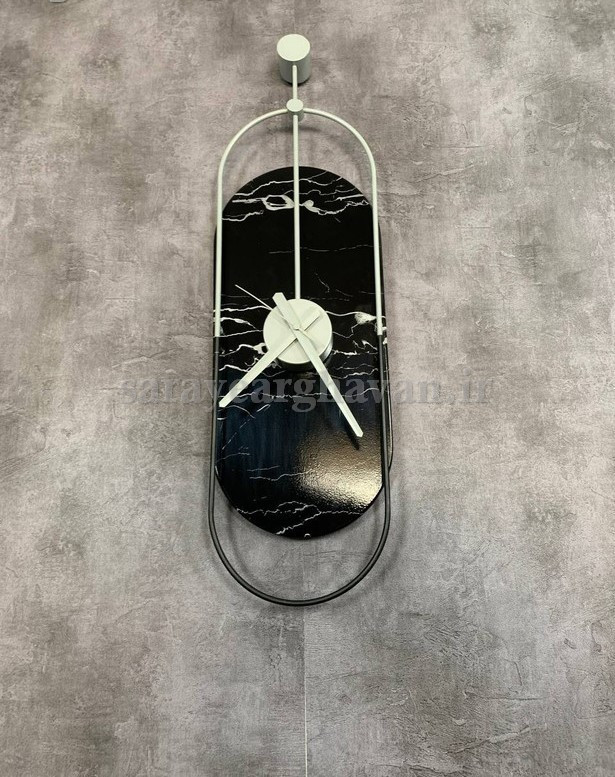 ساعت دیواری مدرن فلزی، کد H138