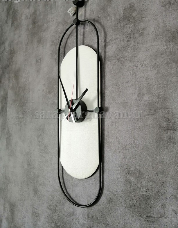 ساعت دیواری مدرن فلزی، کد H138