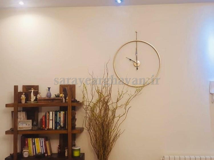 ساعت دیواری مدرن فلزی کد H143