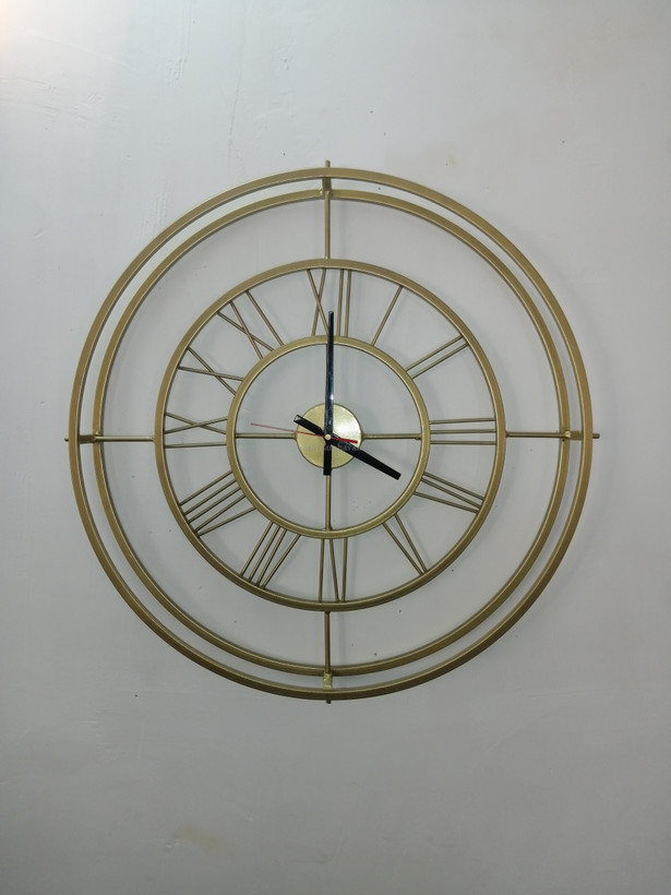 ساعت دیواری مدرن فلزی کد H148