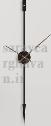 ساعت دیواری مدرن فلزی کد H208