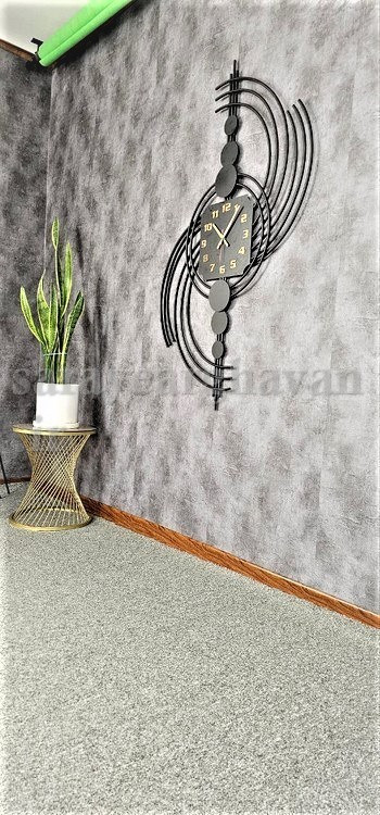 ساعت دیواری مدرن فلزی کد H237