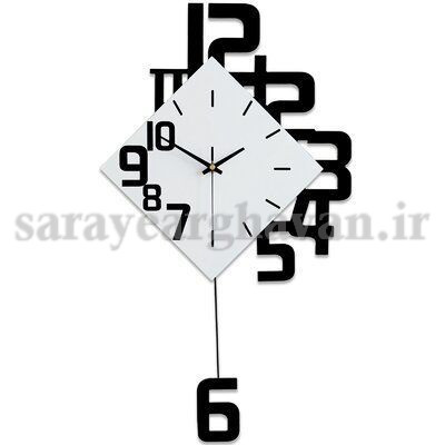 ساعت دیواری مدرن فلزی کد H281