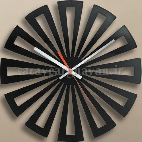 ساعت دیواری مدرن فلزی کد H471