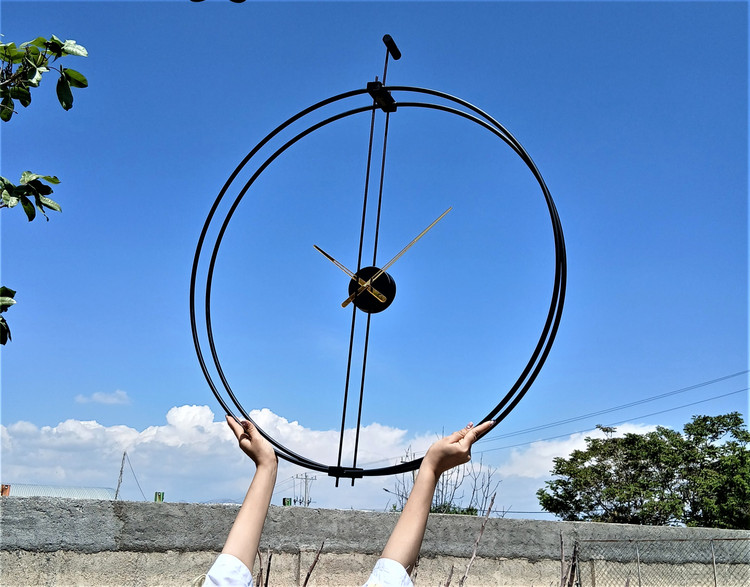 ساعت دیواری فلزی مدرن، کد H104