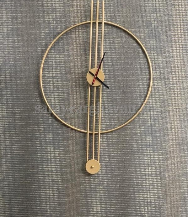 ساعت دیواری فلزی مدرن، کد H107