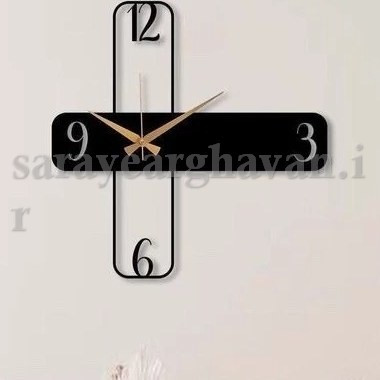 ساعت دیواری مدرن فلزی کد H576