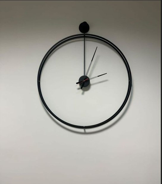ساعت دیواری فلزی مدرن، کد H108
