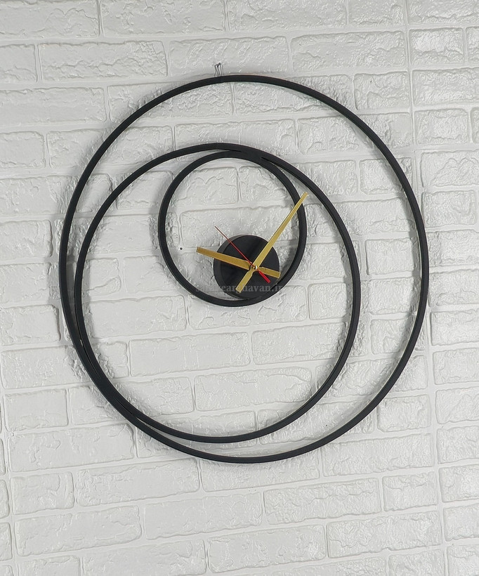 ساعت دیواری فلزی مدرن، کد H112