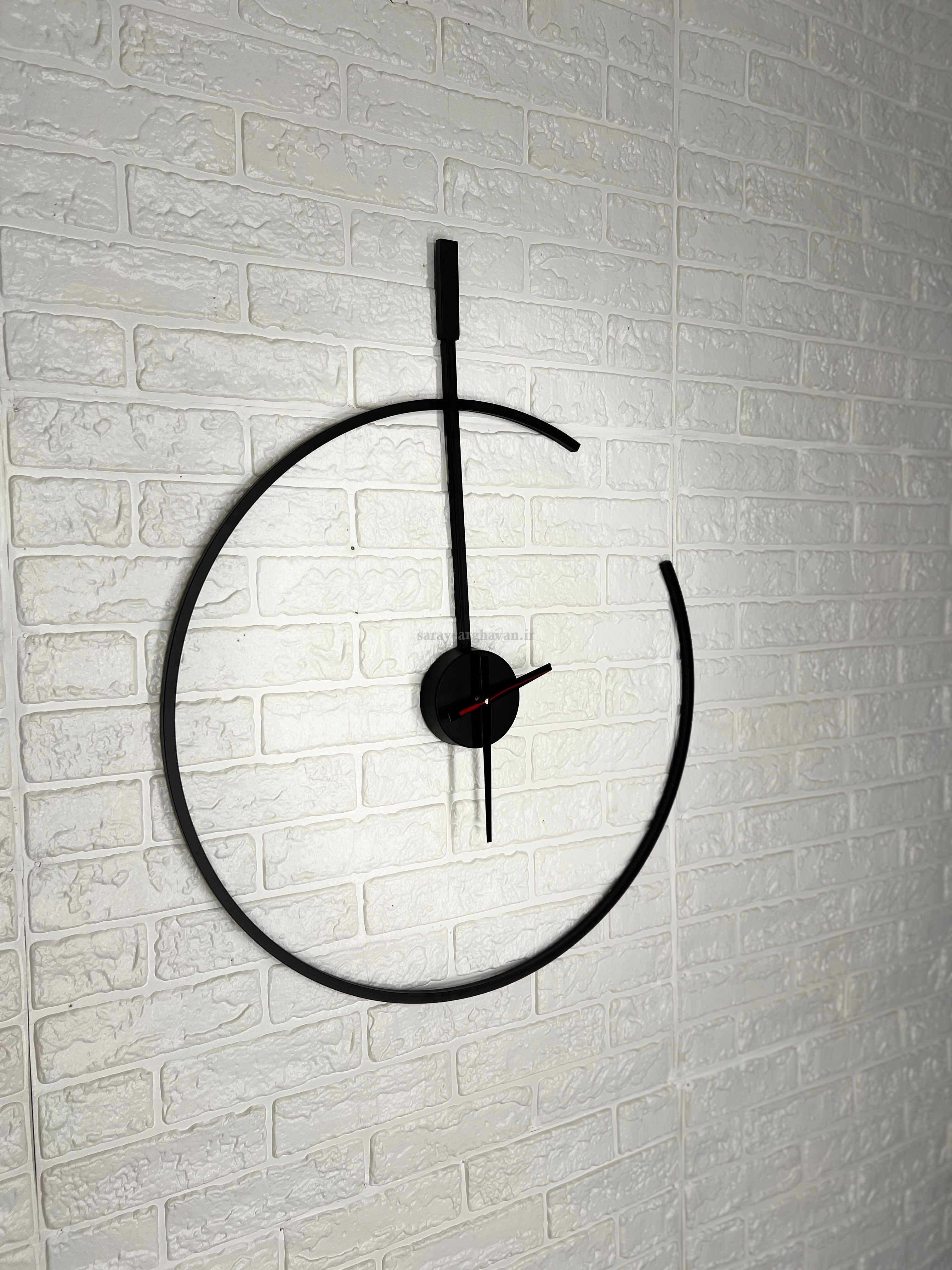 ساعت دیواری فلزی مدرن، کد H118