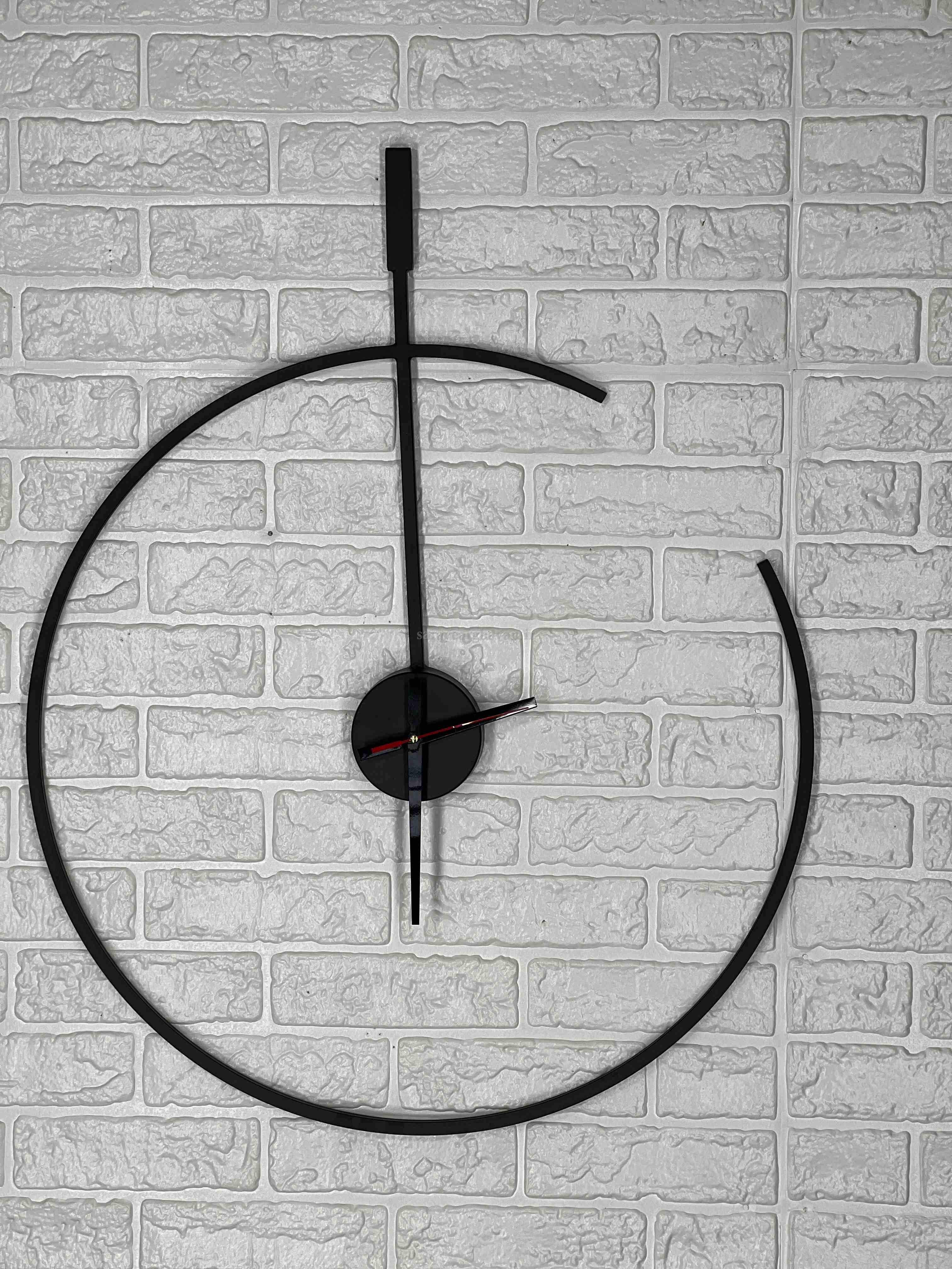 ساعت دیواری فلزی مدرن، کد H118