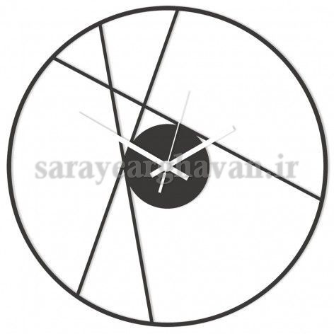 ساعت دیواری فلزی مدرن، کد H123