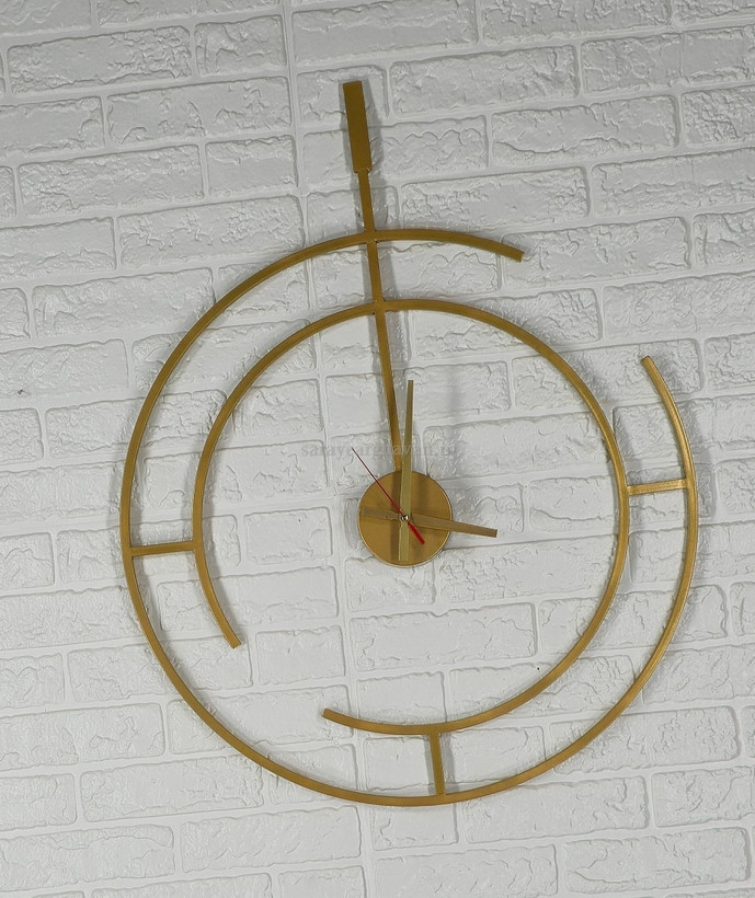 ساعت دیواری فلزی مدرن، کد H126