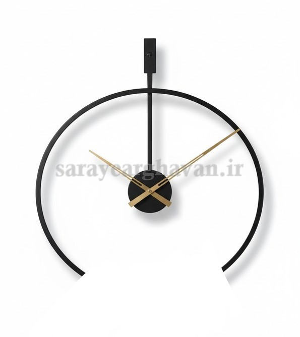 ساعت دیواری فلزی مدرن، کد H127