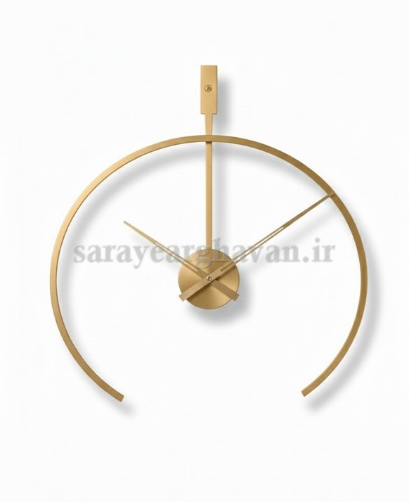 ساعت دیواری فلزی مدرن، کد H127