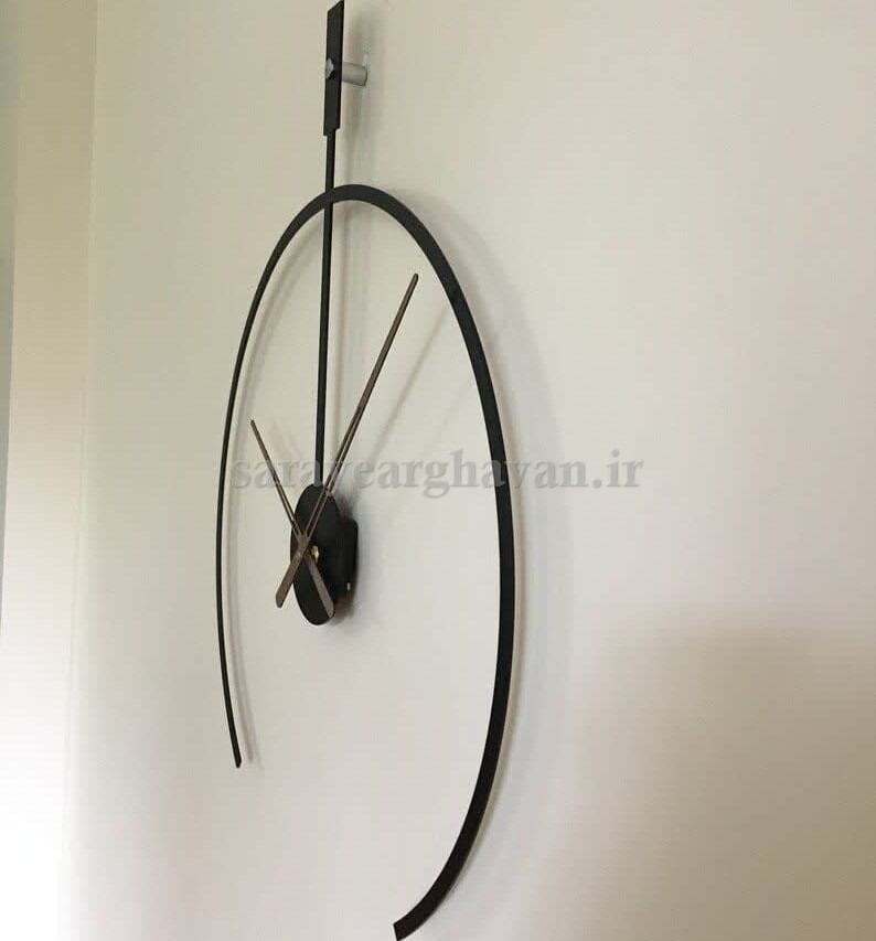 ساعت دیواری فلزی مدرن، کد H127