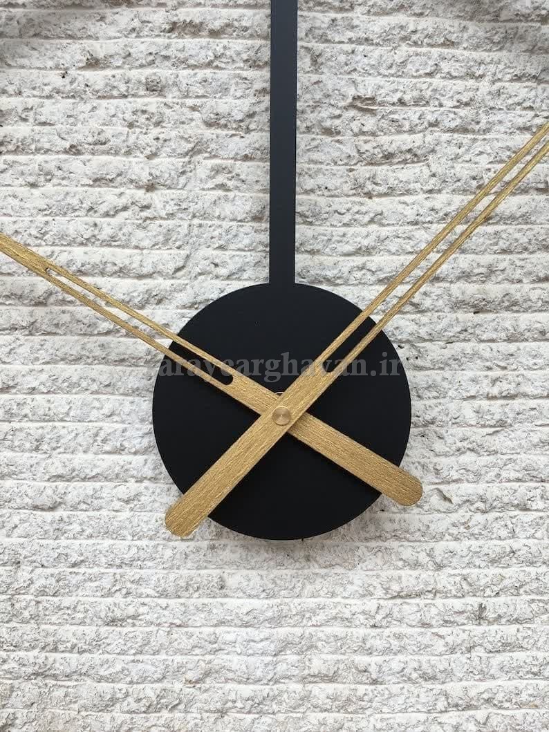 ساعت دیواری فلزی مدرن، کد H127