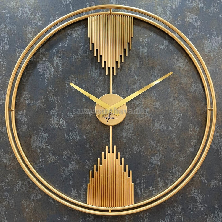 ساعت دیواری فلزی مدرن، کد H120