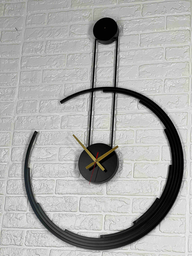 ساعت دیواری مدرن فلزی، کد H132