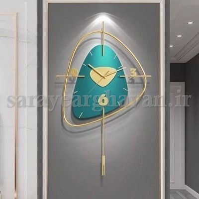 ساعت دیواری مدرن فلزی کد H468