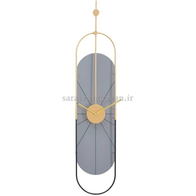 ساعت دیواری مدرن فلزی کد H575