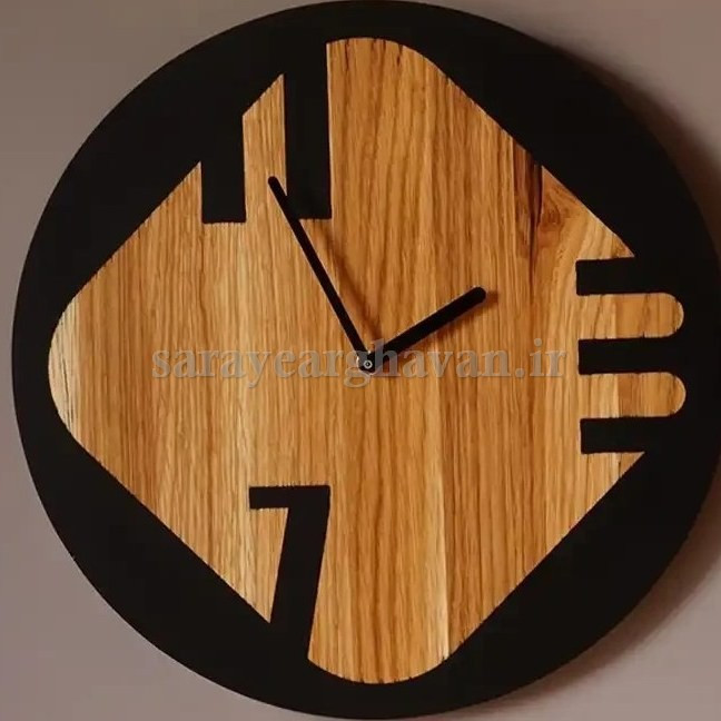 ساعت دیواری مدرن فلزی کد H321