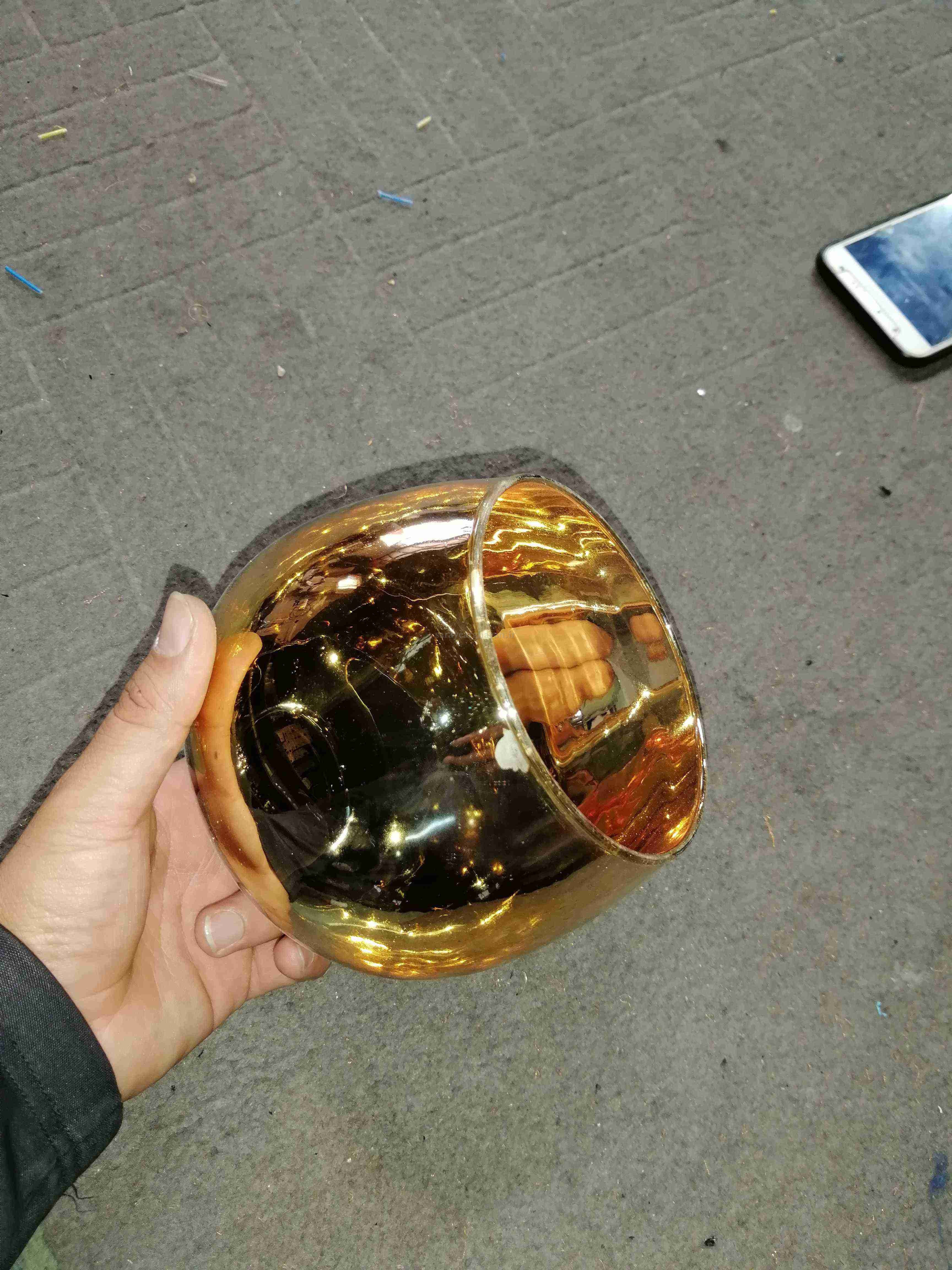 لوستر آویز رینگی مولکولی مدرن فلزی 7 شعله با طراحی مدرن و شیک (ارسال با حباب) کد A209
