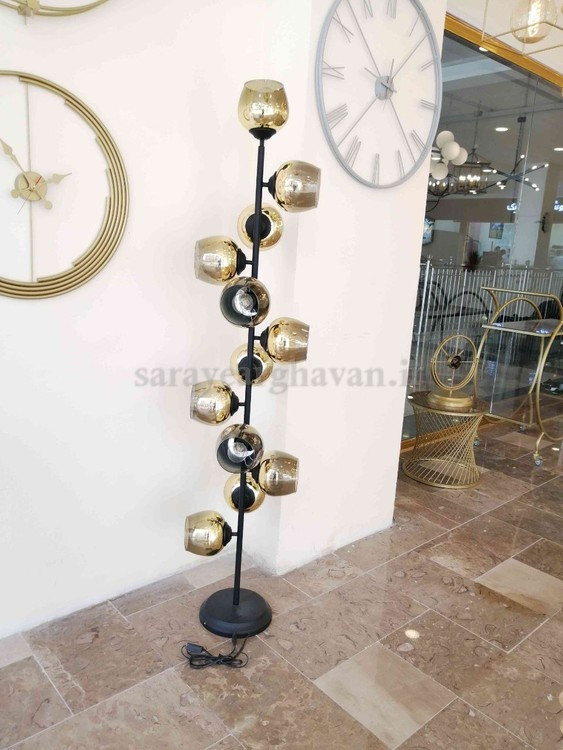 آباژور ایستاده مدرن فلزی 12 شعله (ارسال با حباب) R119