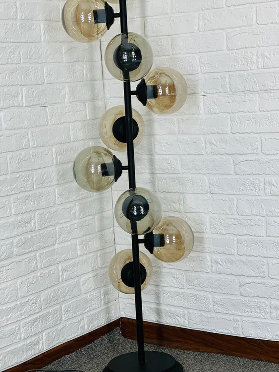 آباژور ایستاده مدرن فلزی 12 شعله (ارسال با حباب) R119
