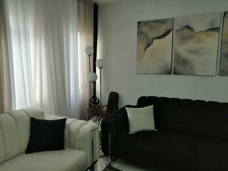 آباژور ایستاده مدرن فلزی 3 شعله (ارسال با حباب) R126