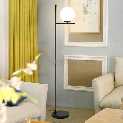 آباژور ایستاده مدرن فلزی تک شعله(ارسال با حباب) R143