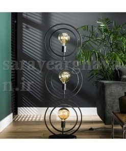 آباژور ایستاده مدرن فلزی 3 شعله R144