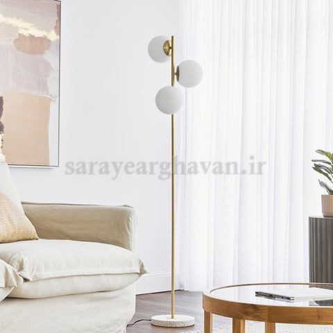 آباژور ایستاده مدرن فلزی3 شعله(ارسال با حباب) R145