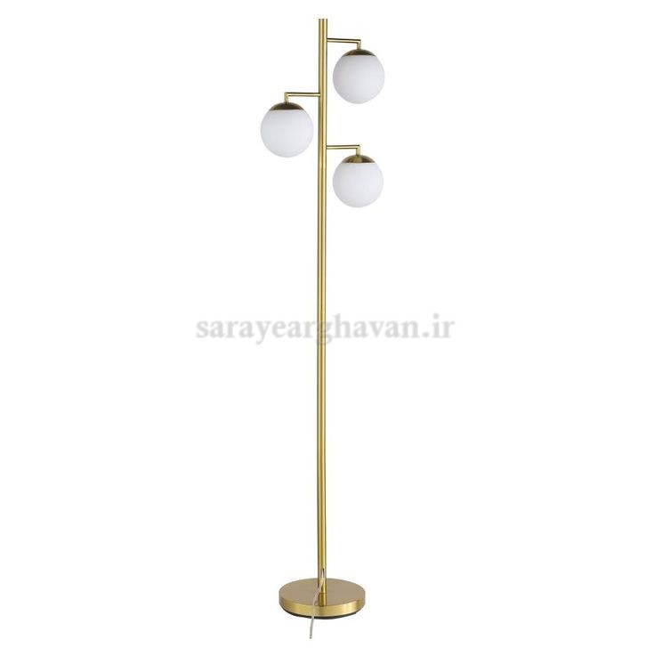 آباژور ایستاده مدرن فلزی3 شعله(ارسال با حباب) R148