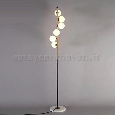 آباژور ایستاده مدرن فلزی6 شعله(ارسال با حباب) R149
