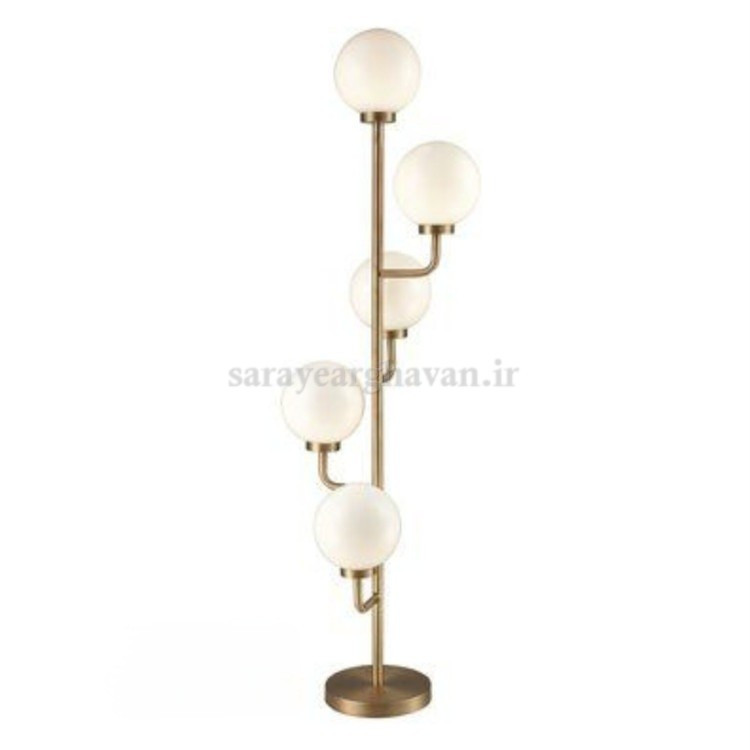 آباژور ایستاده مدرن فلزی 5 شعله(ارسال با حباب) R174