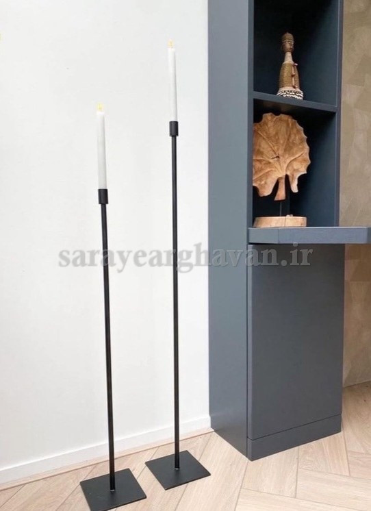 جاشمعی ایستاده مدرن فلزی،لوکس و کاربردی_قیمت تکی N104