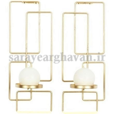 جاشمعی دیواری مدرن فلزی، لوکس و کاربردی(قیمت تکی) N115