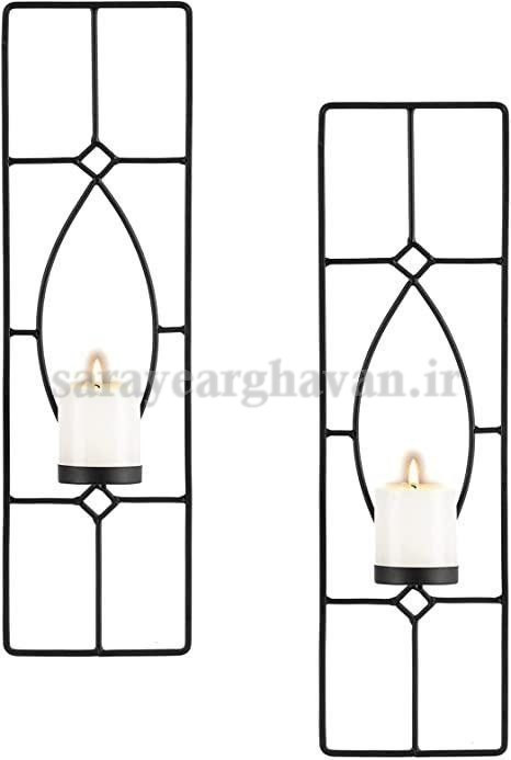جاشمعی دیواری مدرن فلزی،خاص و سلطنتی(قیمت تکی ) N131