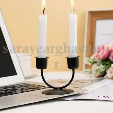 جاشمعی رومیزی مدرن فلزی N150
